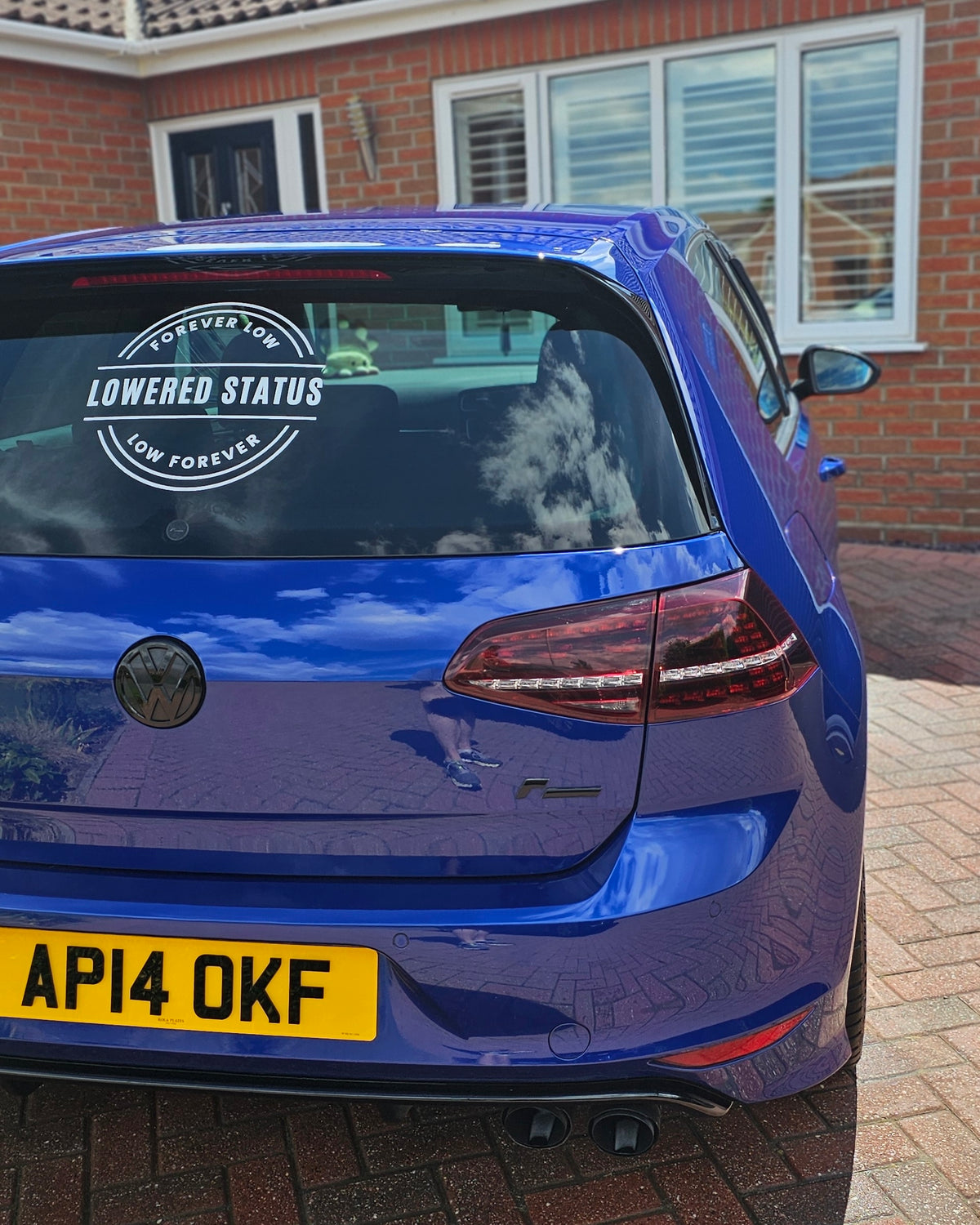 Lowered Status | Low Forever - Vinyl Sticker – Lowered Status UK