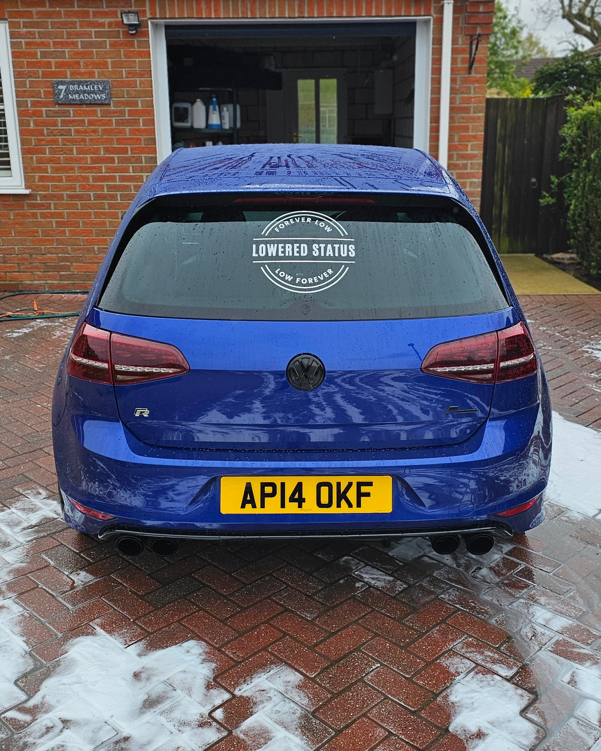 Lowered Status | Low Forever - Vinyl Sticker – Lowered Status UK